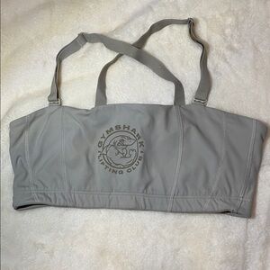 Gymshark Lifting Club Light Gray Sports Bra